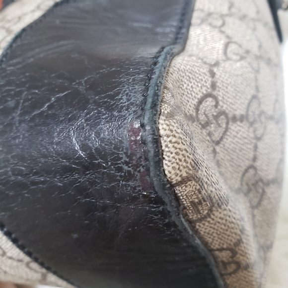 Gucci Supreme Laptop Travel Briefcase Messenger - Picture 7 of 8